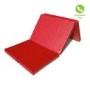 Gymnastics mat 180 x 80 x 6 folding Red