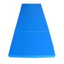 Gymnastics mat 180 x 60 x 5 cm folding Blue