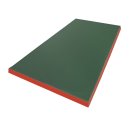 Gymnastics mat 200 x 100 x 8 cm Green/Red