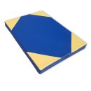 Turnmatte 100 x 70 x 8 cm Gelb/Blau