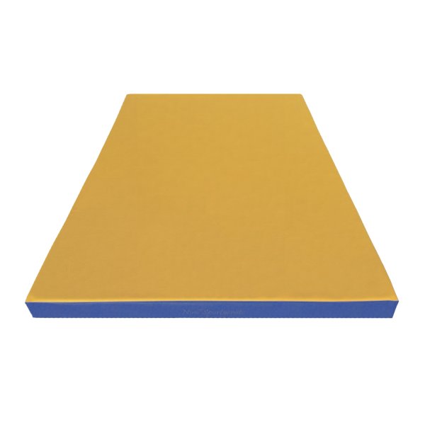 Turnmatte 140 x 100 x 8 cm Gelb/Blau