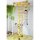 Kletterger&uuml;st f&uuml;r Kinder indoor M1 200 - 250 cm Gelb Holzsprossen