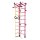 Wall bars FitTop M2 200 - 250 cm Pink Metal bars