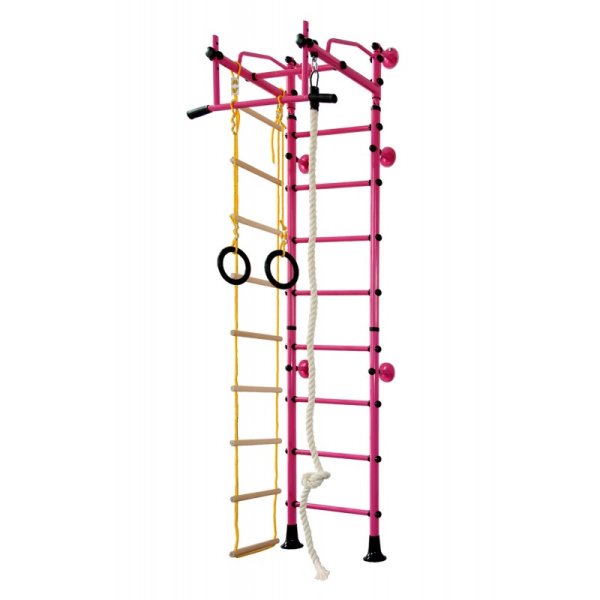 Wall bars FitTop M2 240 - 290 cm Red Metal bars