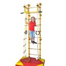 Kindersportgerät indoor M2 240 - 290 cm Rot Metallsprossen