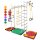Sprossenwand Kinder Kinderzimmer M3 240 - 290 cm Wei&szlig; Holzsprossen
