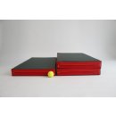 Gymnastics mat 300 x 100 x 8 cm folding Green/Red